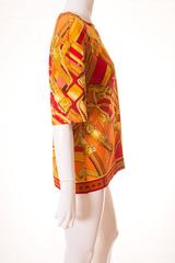 Hermes "Rythmes" Print Tshirt