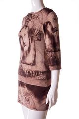 Jean Paul Gaultier Jesus Print Dress