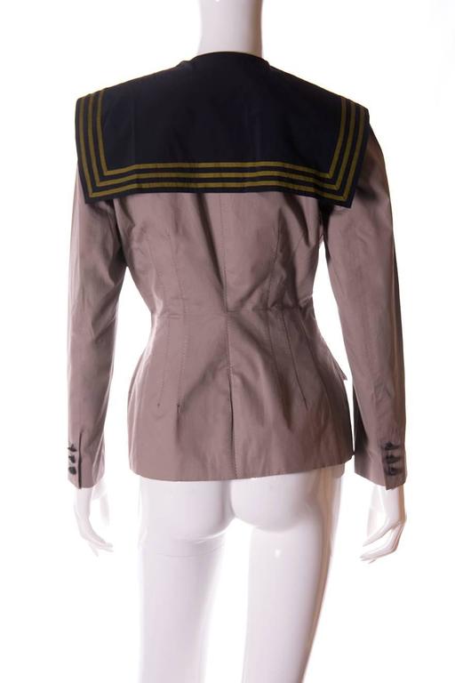 Jean Paul Gaultier Sailor Jacket For Sale at 1stDibs | jean paul ...