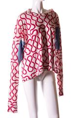 Vivienne Westwood World's End Iconic Squiggle Print Top