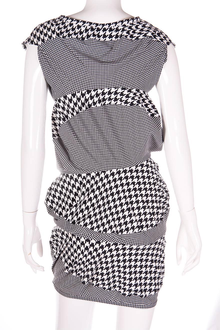 Women's Junya Watanabe for Comme Des Garcons Houndstooth Dress For Sale