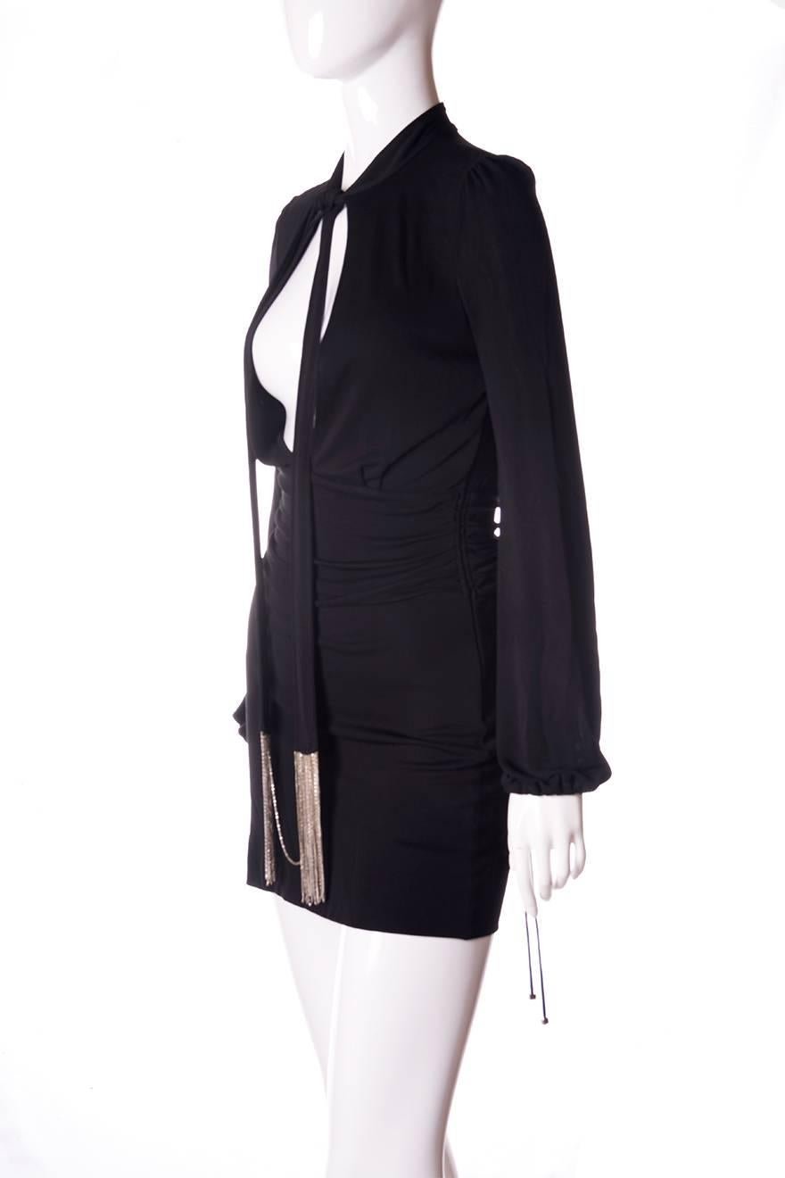 Tom Ford for Gucci Plunging Keyhole Neckline Dress 2