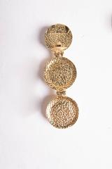 Gianni Versace Medusa Head Clip On Drop Earrings