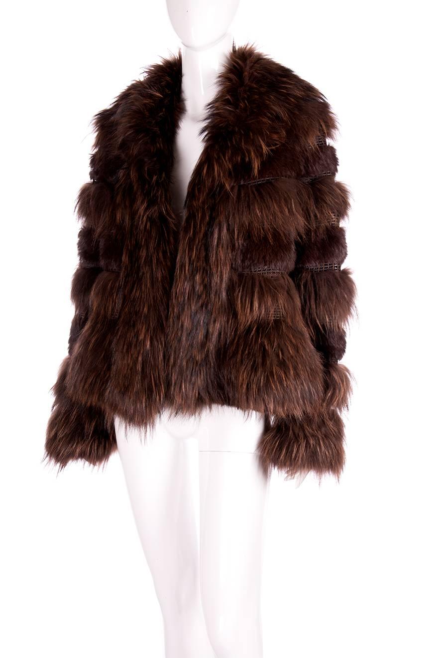 Women's Sonia Rykiel 80s Real Chubby Fur Coat