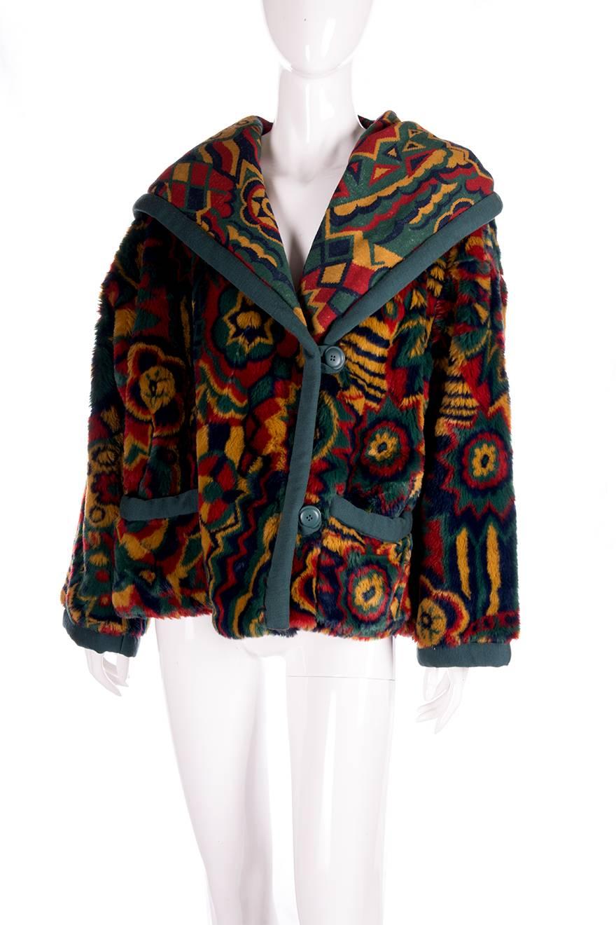 Women's Missoni Tapestry Hooded Coat