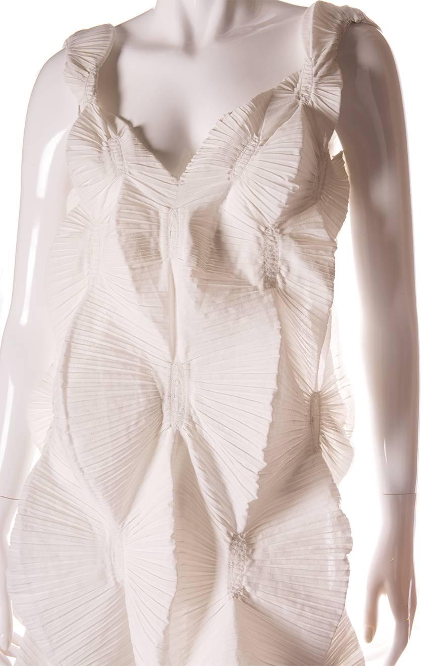 Issey Miyake Origami Pleated Sculptural Dress 1