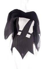 Issey Miyake Pleats Please Rare Exclamation Mark Top