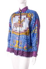 Gianni Versace Silk Rococo Shirt