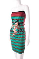 Jean Paul Gaultier Late 80s Stripe Tube Dress