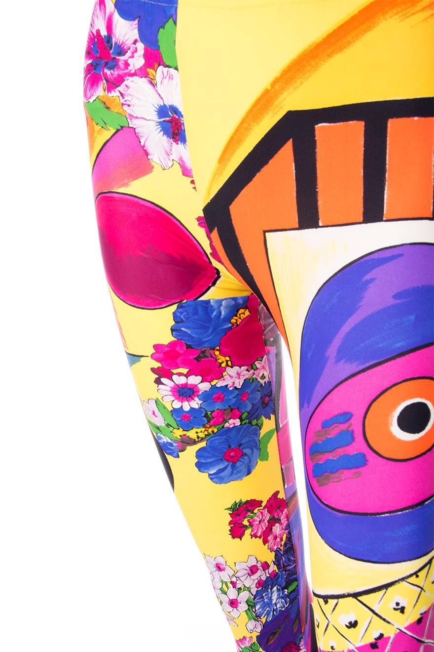 Women's Gianni Versace Pop Art Print Leggings