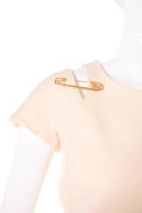 Gianni Versace Iconic Gold Medusa 1994 Safety Pin Shift Dress