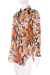 Moschino Rare Animal Photo Print Shirt