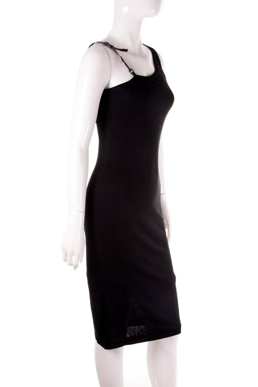 Gucci Minimal One Shoulder Dress In Excellent Condition For Sale In Brunswick West, Victoria