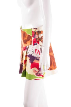 Christian Dior Animal Print Skirt