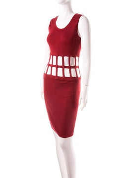 Jean Paul Gaultier Cutout Cage Dress