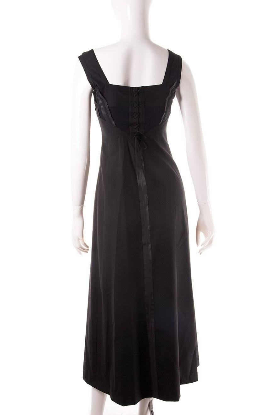 Jean Paul Gaultier Corset Dress In Excellent Condition For Sale In Brunswick West, Victoria