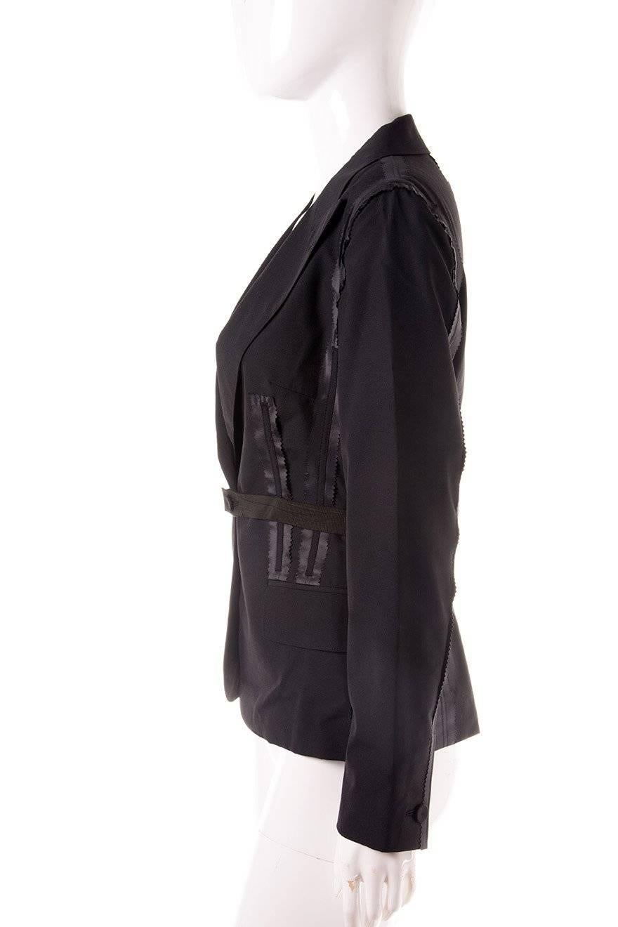 Women's Jean Paul Gaultier Black Blazer For Sale