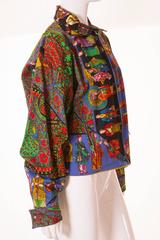 Gianni Versace Ottoman Inspired Denim Jacket