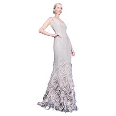 Ralph Lauren Feather One-of-a-Kind Gown, Special Occasion Collection, 2017