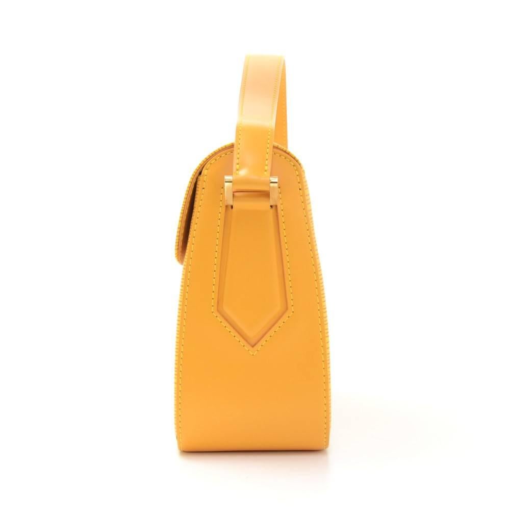 Louis Vuitton Bushi Yellow Epi Leather Shoulder Bag 1