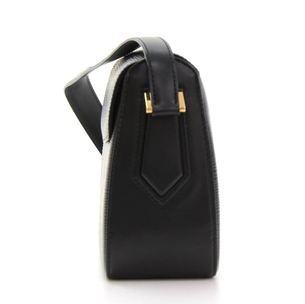 Women's Louis Vuitton Byushi Black Epi Leather Shoulder Bag
