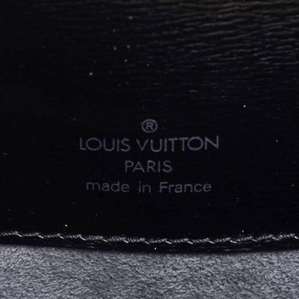 Louis Vuitton Byushi Black Epi Leather Shoulder Bag 4