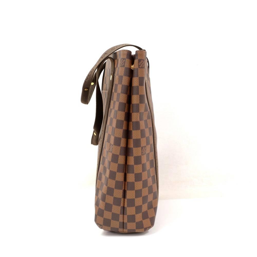 Borsa a mano Louis Vuitton Cabas De Beaubourg Ebene Damier Canvas Tote In condizioni ottime a Fukuoka, Kyushu