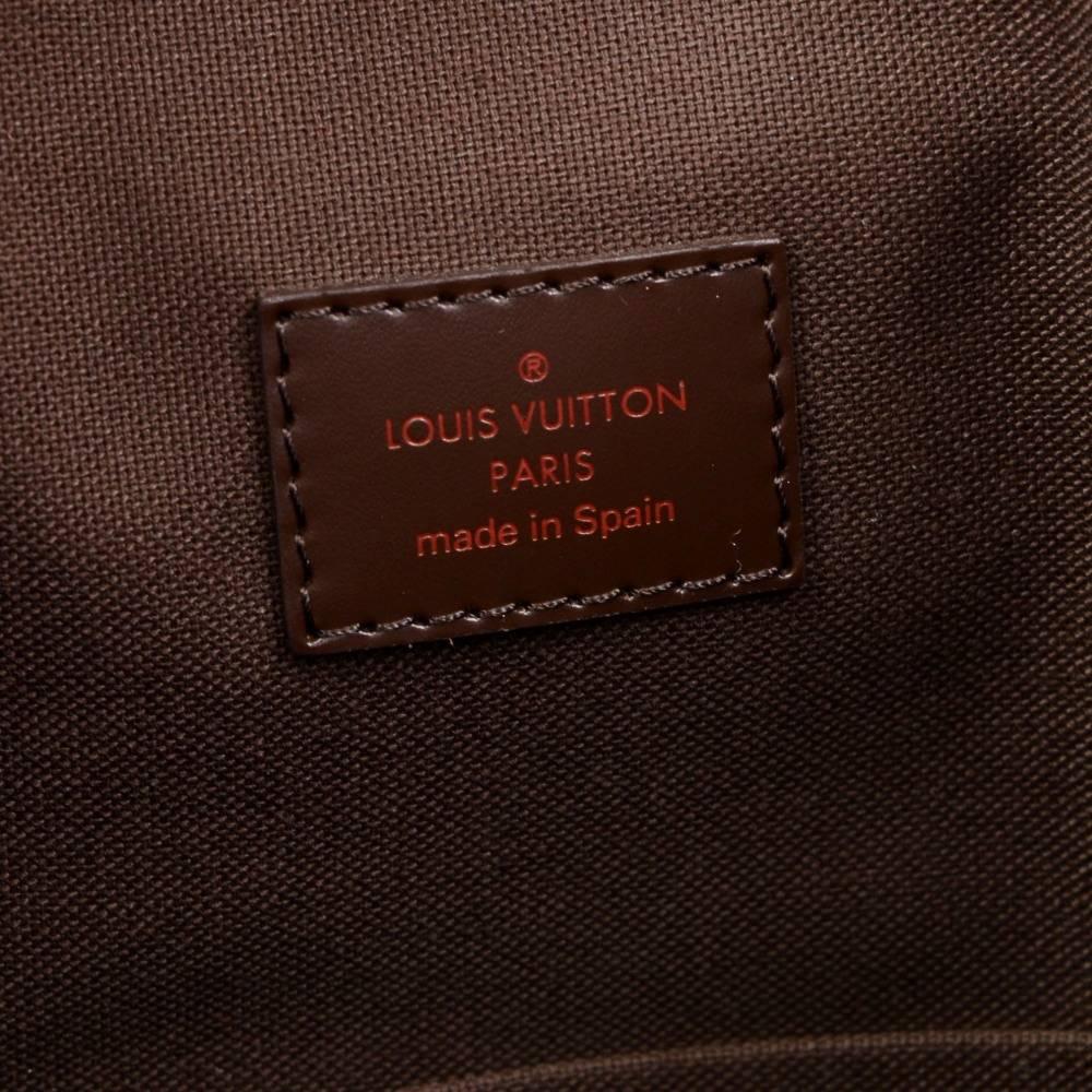 Louis Vuitton Cabas De Beaubourg Ebene Damier Canvas Tote Hand Bag 3