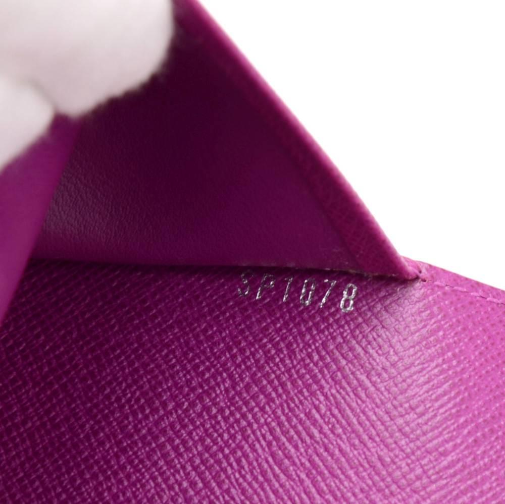 Louis Vuitton Agenda Fonctionnel MM Cassis Purple Epi Leather Agenda Cover 2
