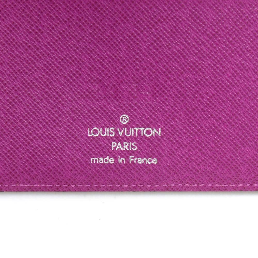 Louis Vuitton Agenda Fonctionnel MM Cassis Purple Epi Leather Agenda Cover 1