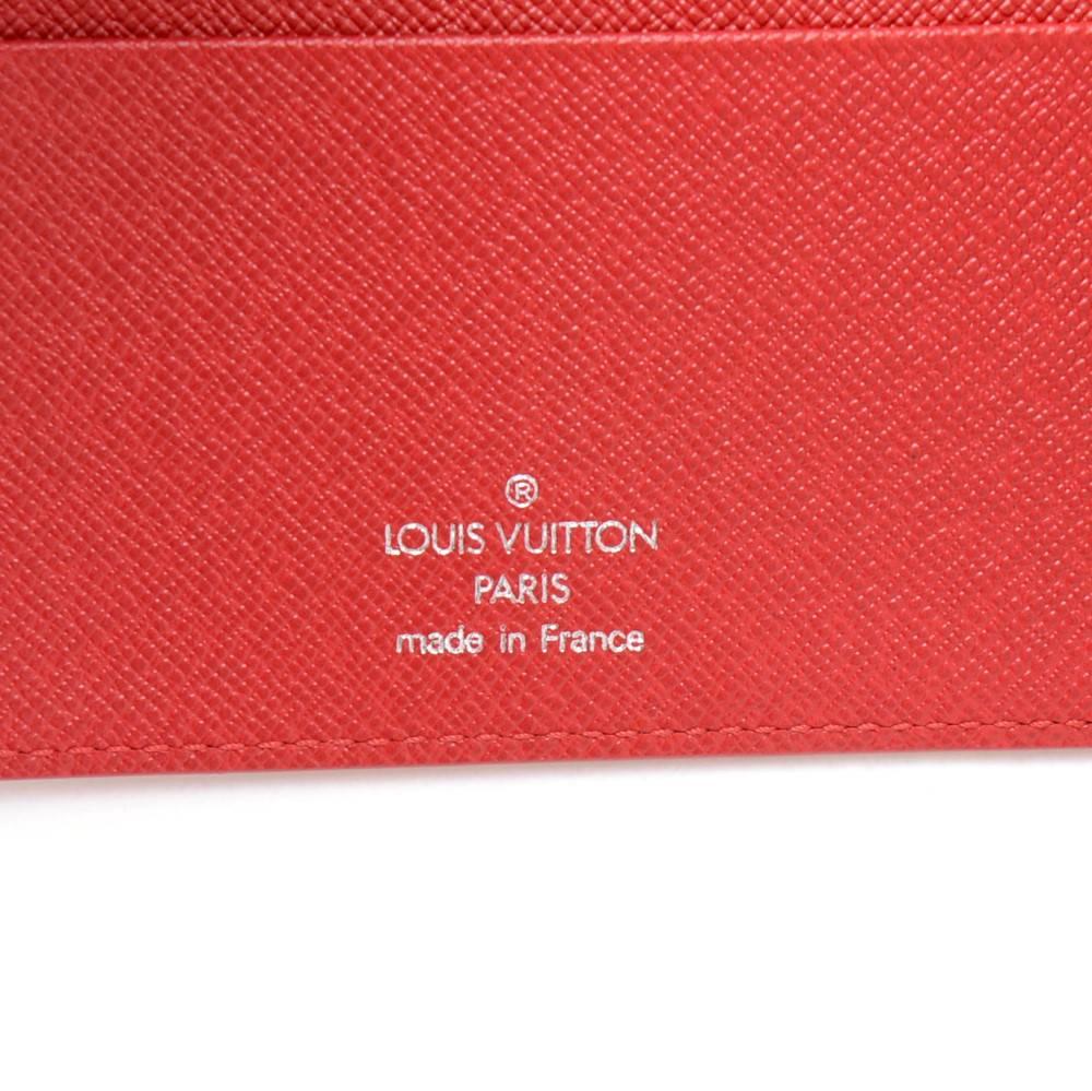 Louis Vuitton Agenda Functionnel MM Red Epi Leather Agenda Cover 4