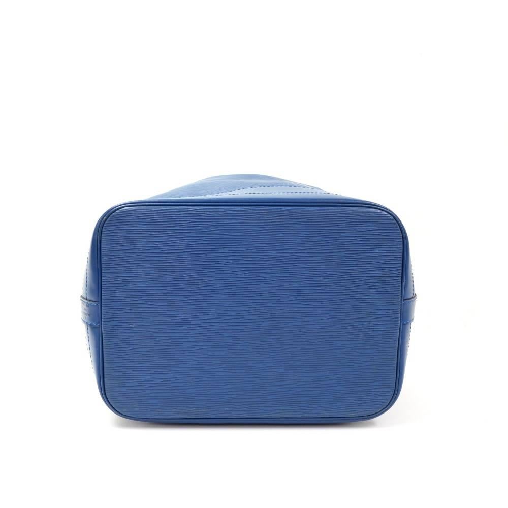 Louis Vuitton Noe Large Blue Epi Leather Shoulder Bag 2