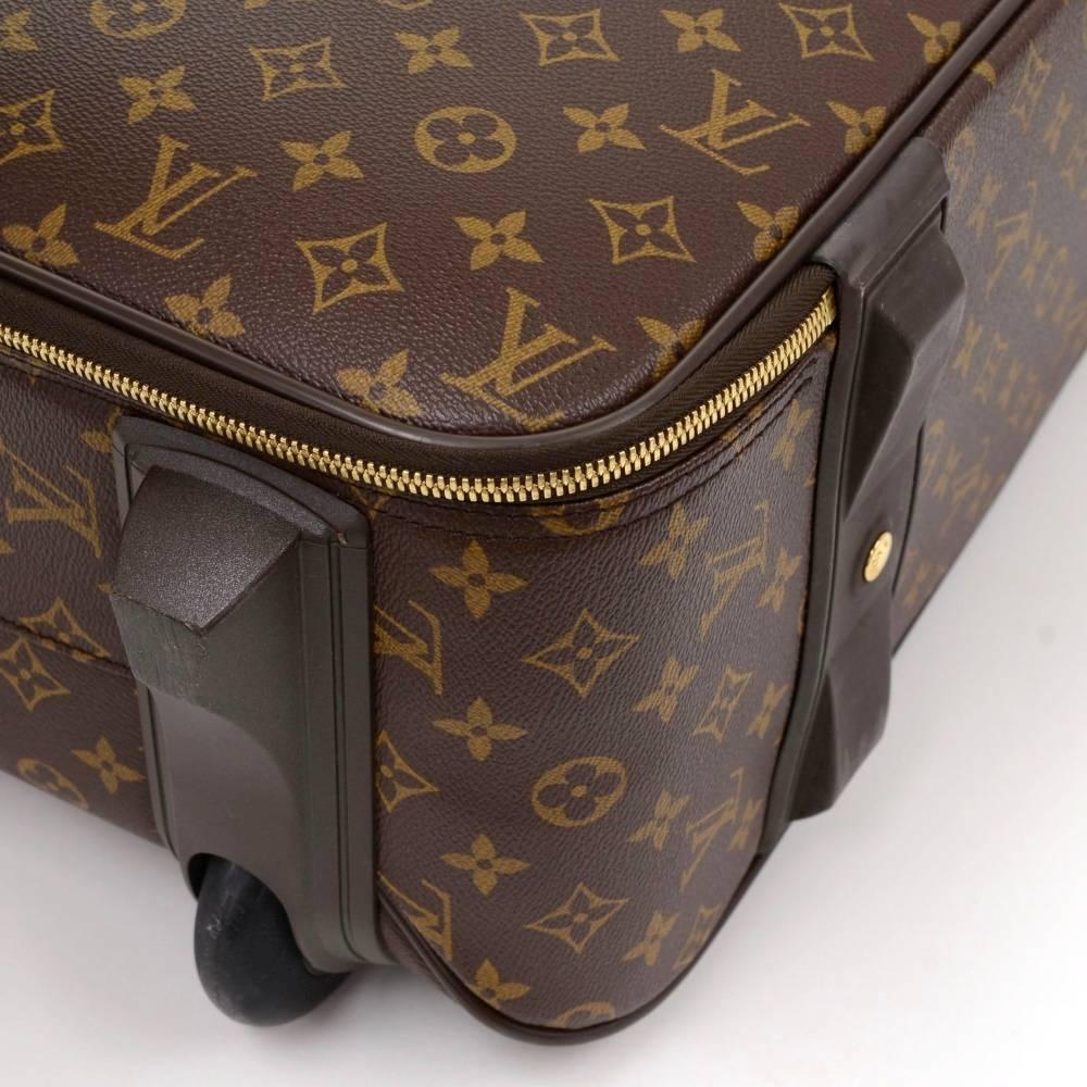Louis Vuitton Pegase 50 Monogram Canvas Travel Rolling Luggage In Excellent Condition In Fukuoka, Kyushu