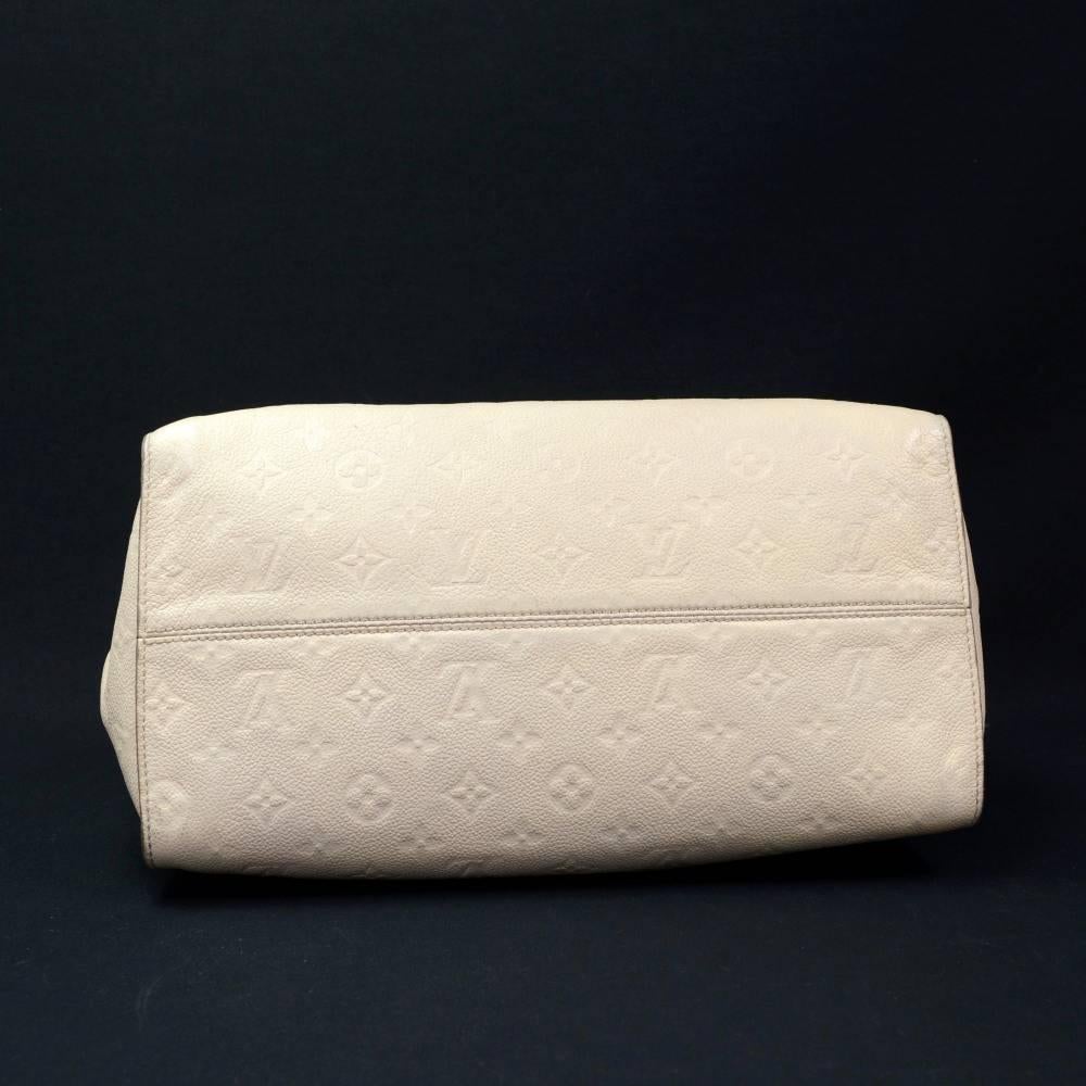 Louis Vuitton Lumineuse PM White Orient Empreinte Leather 2way Bag 1