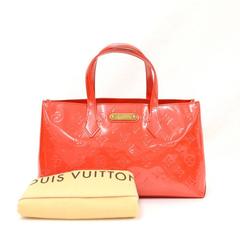 Louis Vuitton Willshire Red Vernis Leather Hand Bag
