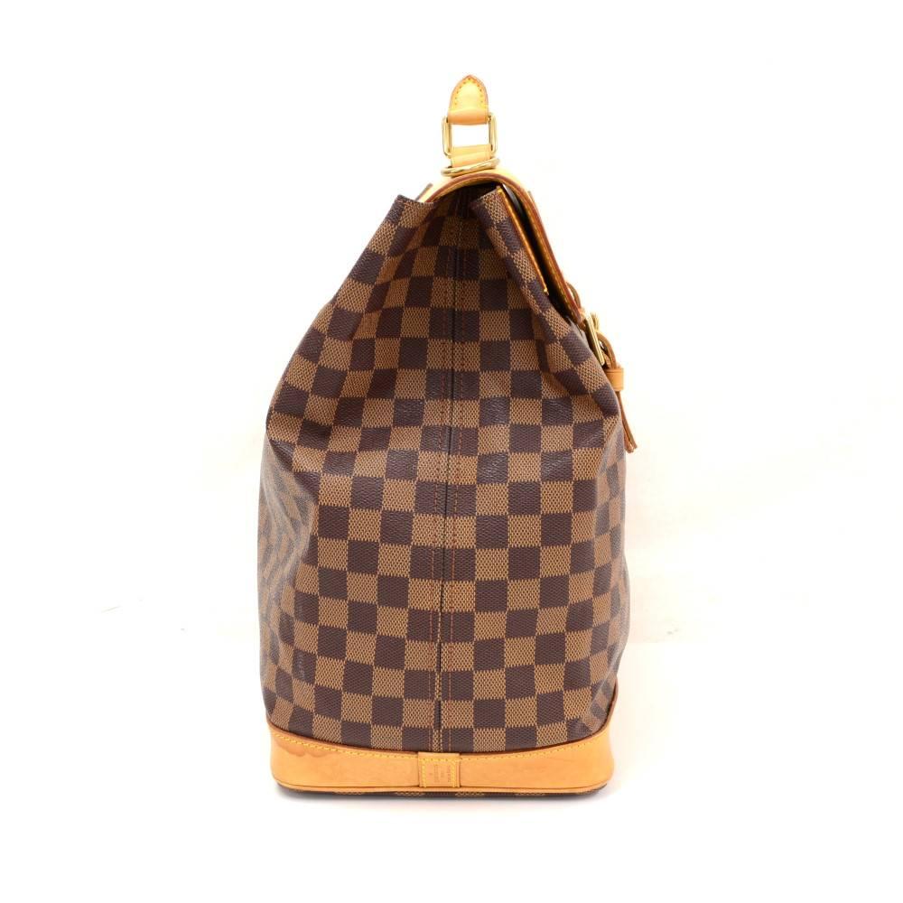 Louis Vuitton Clipper Damier Canvas Travel Bag Limited Edition In Good Condition In Fukuoka, Kyushu