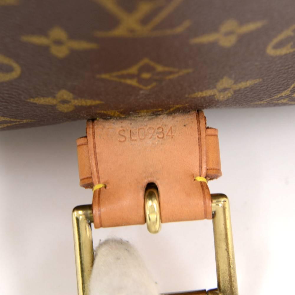 Vintage Louis Vuitton Beverly MM Monogram Canvas Briefcase Handbag + Strap 1