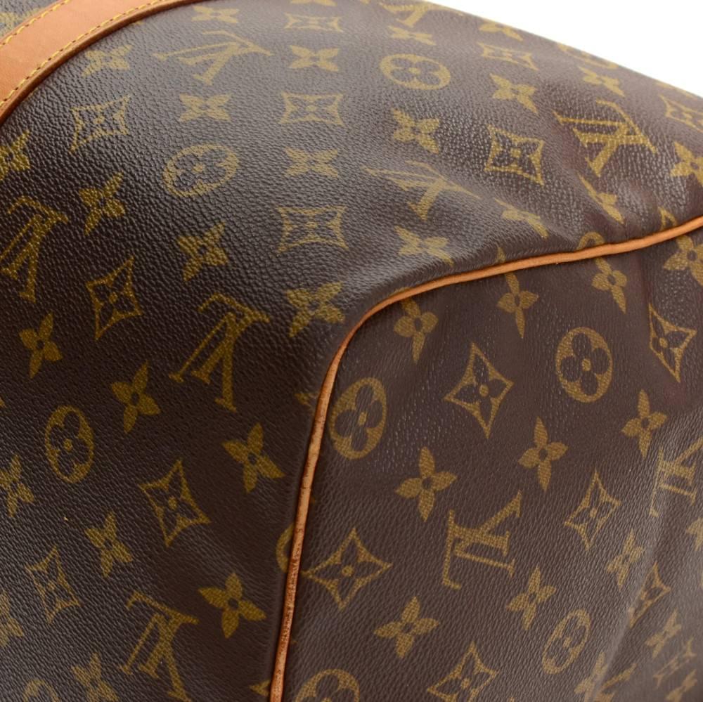 Vintage Louis Vuitton Sac Souple 45 Monogram Canvas Duffle Travel Bag In Good Condition In Fukuoka, Kyushu