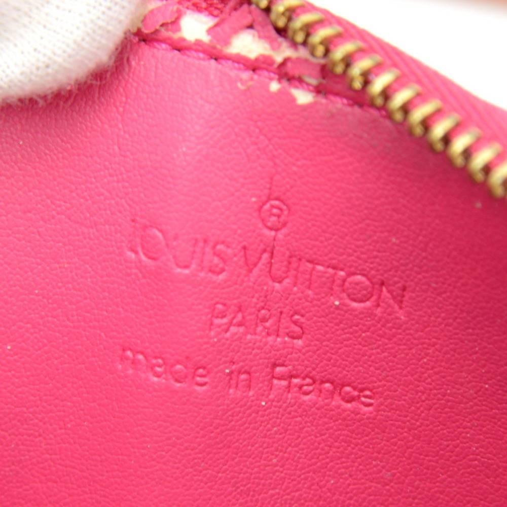 Louis Vuitton Lexington Pink Fuchsia Vernis Leather Hand Bag 4