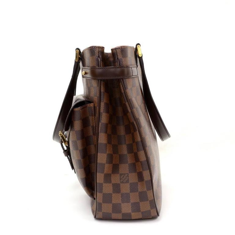 Louis Vuitton N51303 Papillion 30 Tote Bag Damier Ebene Canvas | Confederated Tribes of the ...