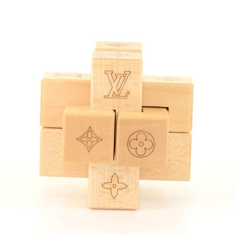 Louis Vuitton Le Pateki Wooden Puzzle Game - Limited VIP Gift In Excellent Condition In Fukuoka, Kyushu