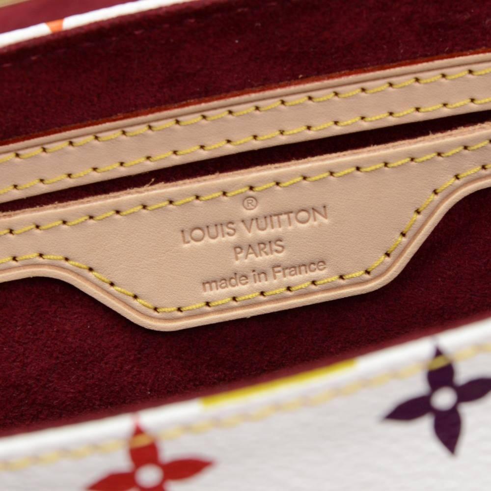 Bolso de mano Louis Vuitton Marilyn Blanco Multicolor Monograma Lienzo 3