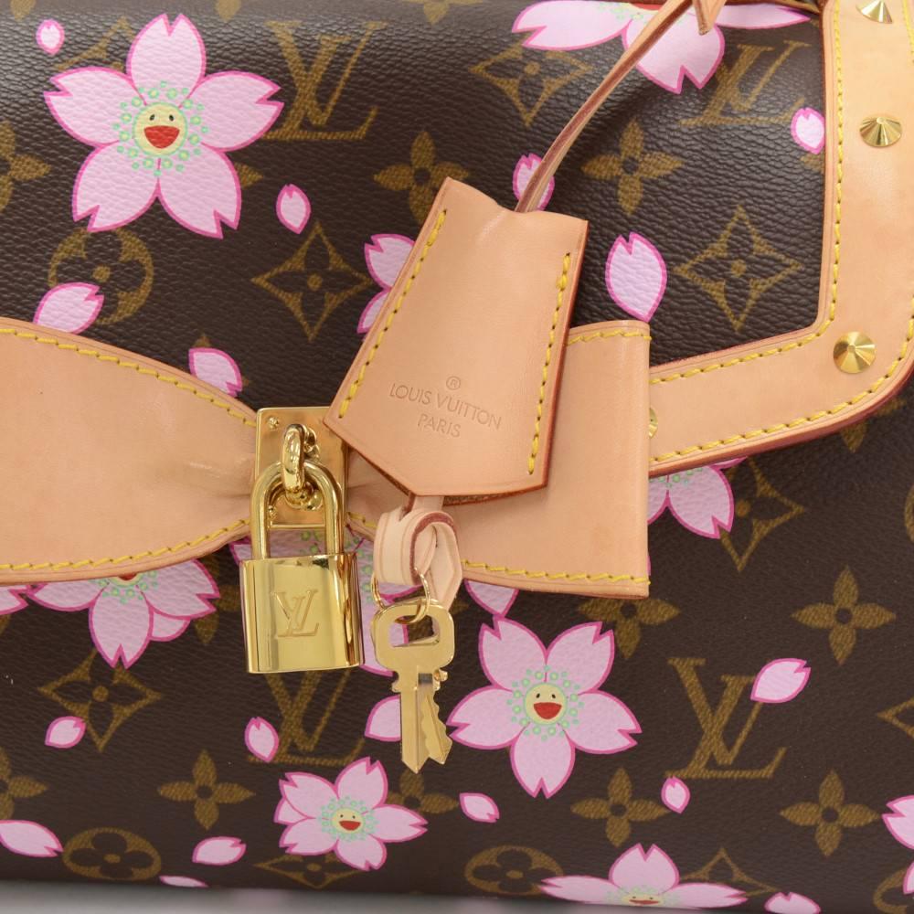 Louis Vuitton Sac Retro PM Cherry Blossom Monogram Canvas Murakami Hand Bag 2