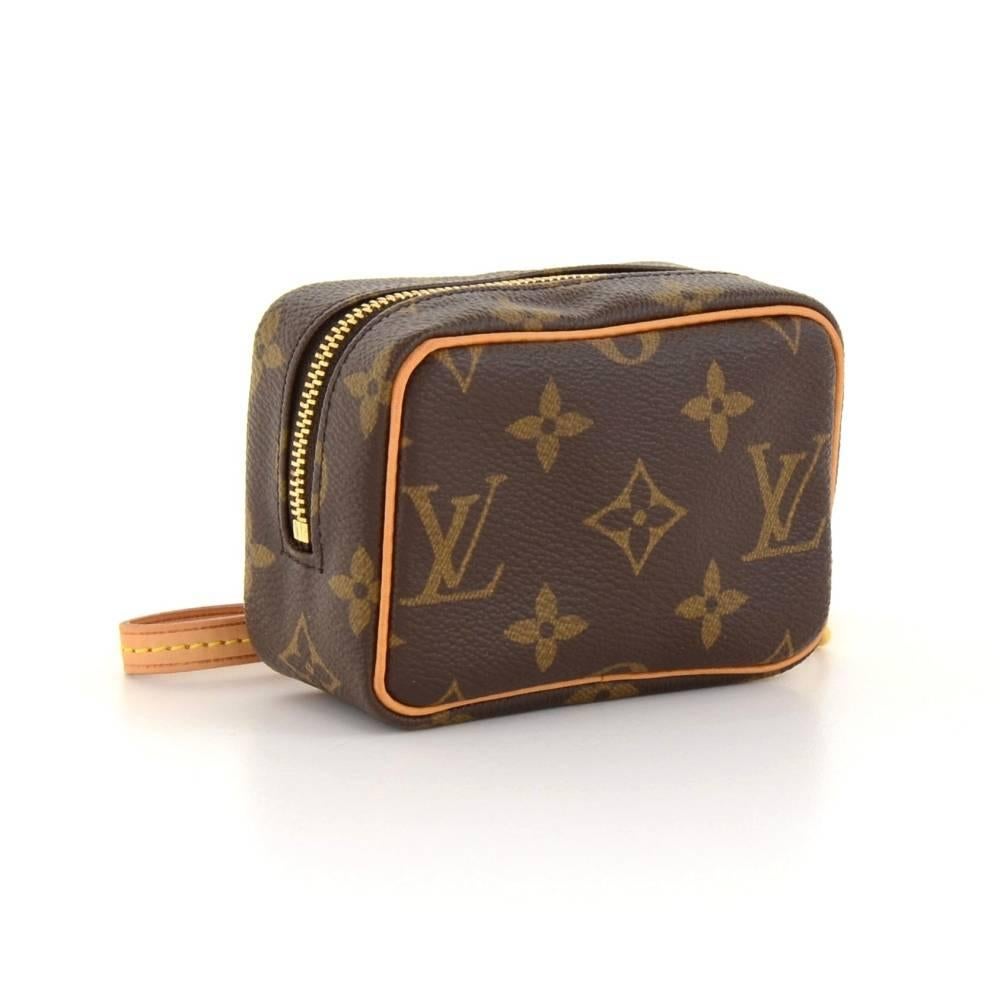 Brown Louis Vuitton Trousse Wapity Monogram Canvas Pouch Bag