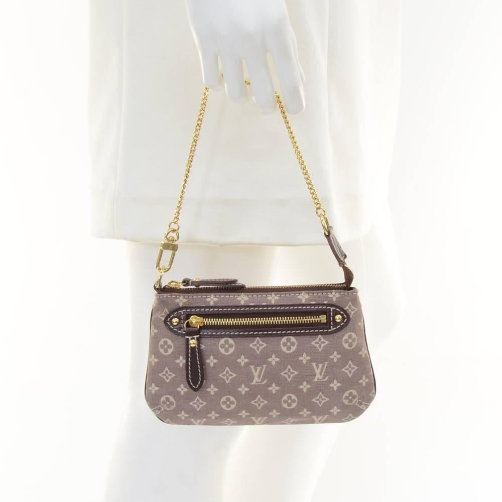 Louis Vuitton Mini Accessories Sepia Mini Idylle Monogram Canvas Pochette Bag 3