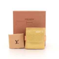 Louis Vuitton Lafayette Street Beige Vernis Leather Bracelet Coin Case