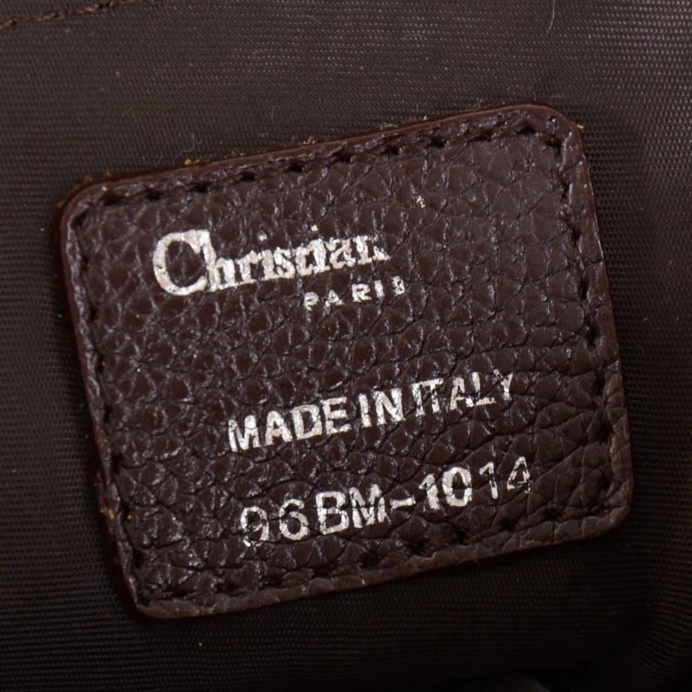 Christian Dior Saddle Chocolate Monogram Canvas Mini Waist Bag 1