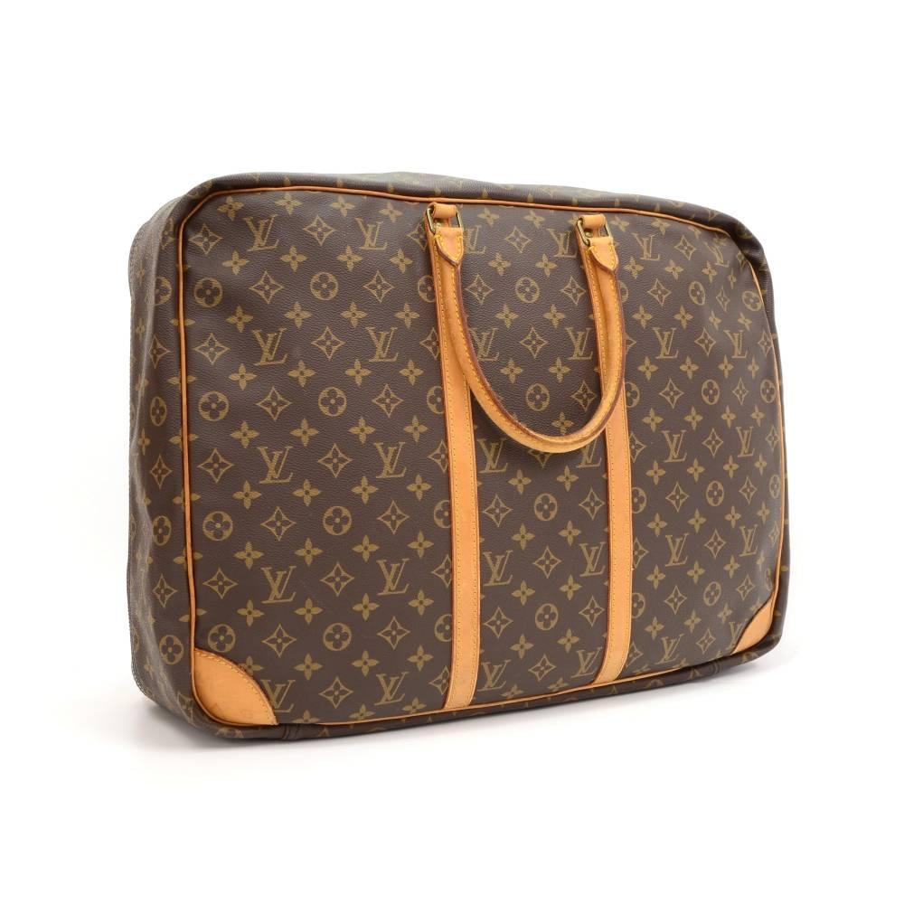 Brown Louis Vuitton Sirius 50 Monogram Canvas Travel Bag