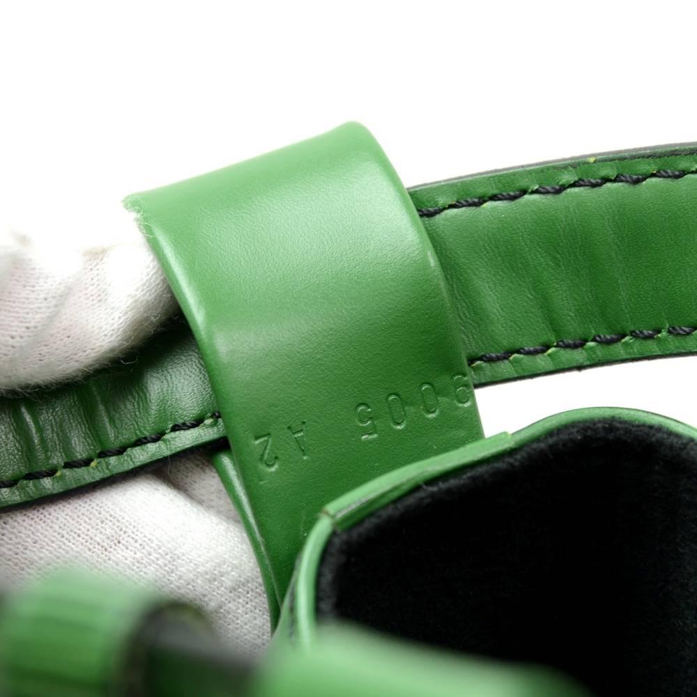 Louis Vuitton Green Randonee GM Epi Leather Shoulder Bag 5
