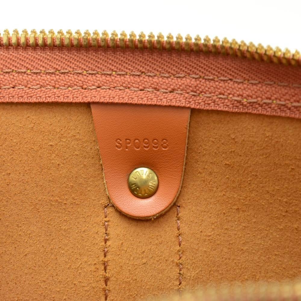 Louis Vuitton Keepall 45 Cipango Gold Epi Leather Duffle Travel Bag 2
